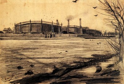 Usines à gaz (F924) - Vincent van Gogh